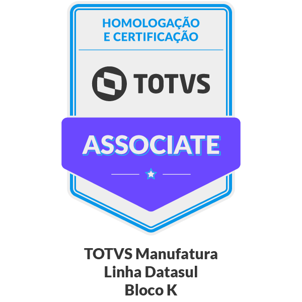 HCT Associate | TOTVS Manufatura - Linha Datasul - Bloco K