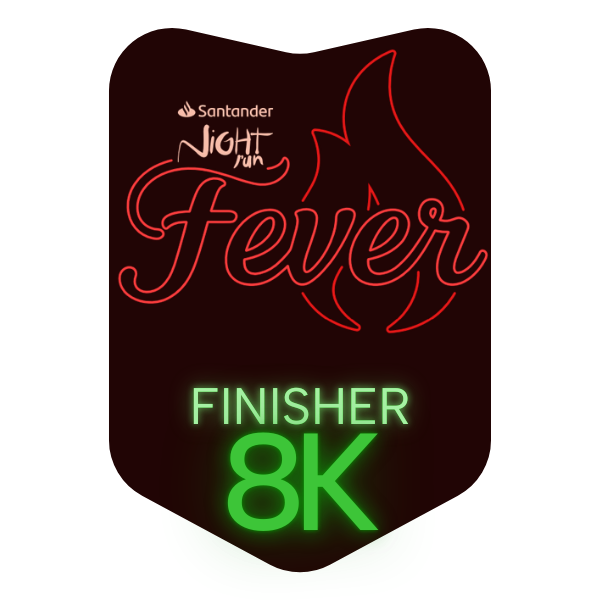 Night Run - Fever 2026 | Finisher 8K