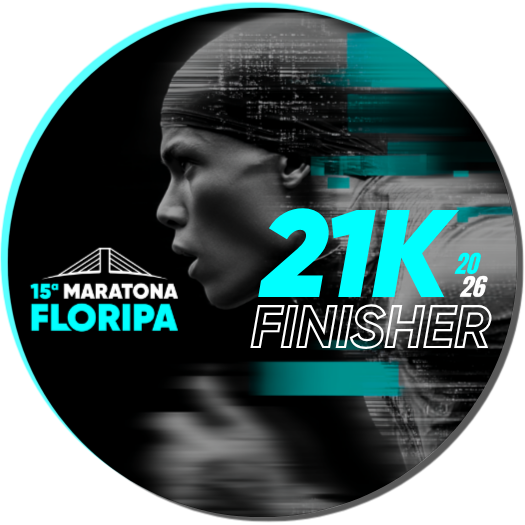 15ª Maratona Floripa 2026 | Domínio Costeiro Finisher 21K