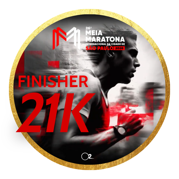 Meia Internacional de SP 2026 | Titã do Concreto Finisher 21K