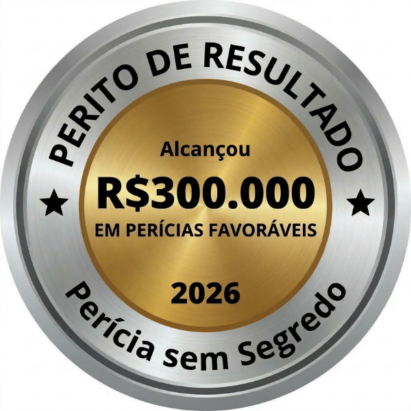 Perito de Resultado – R$ 300mil conquistado