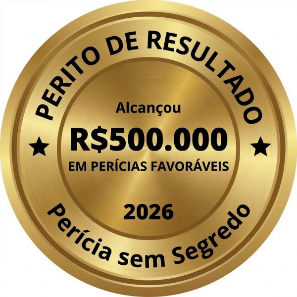 Perito de Resultado – R$ 500mil conquistado
