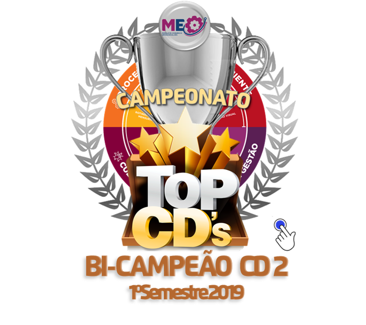 BI-CAMPEÃO TOP CDs - CD 2 (1º Sem. 2019)
