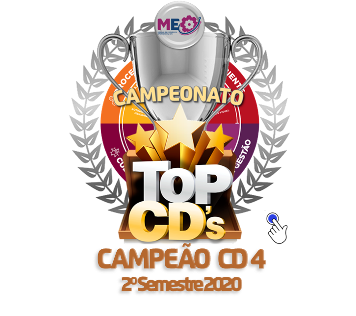 CAMPEÃO TOP CDs - CD 4 (2º Sem. 2020)