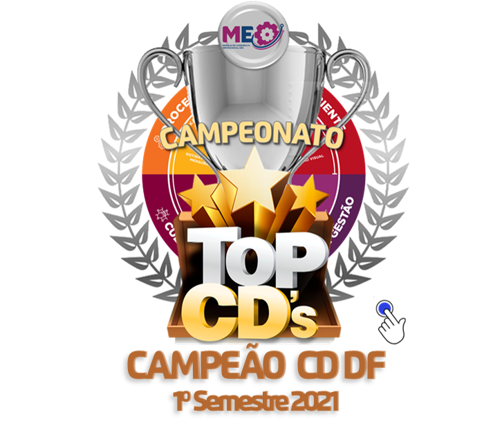 CAMPEÃO TOP CDs - CD DF (1º Sem. 2021)