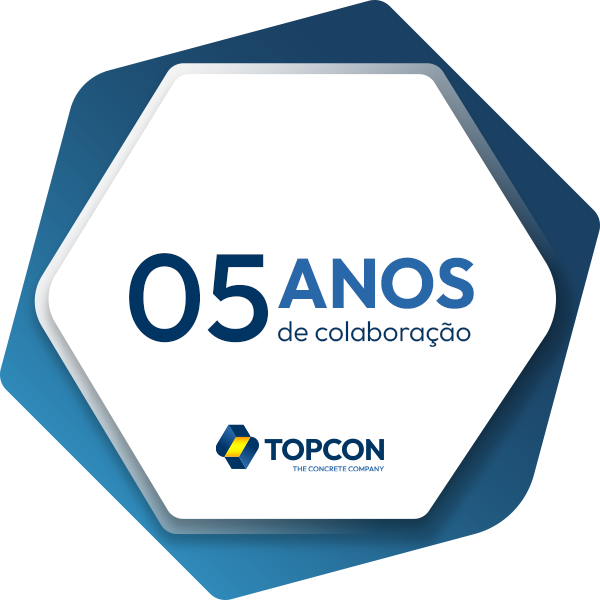 05 anos de colaboração no Topcon