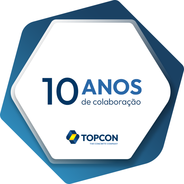 10 anos de colaboração no Topcon