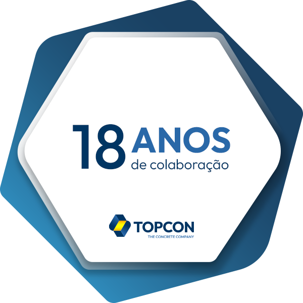 18 anos de colaboração no Topcon