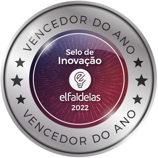 Selo Platinum de Inovação | Vencedor do Ano | Elfa Ideias