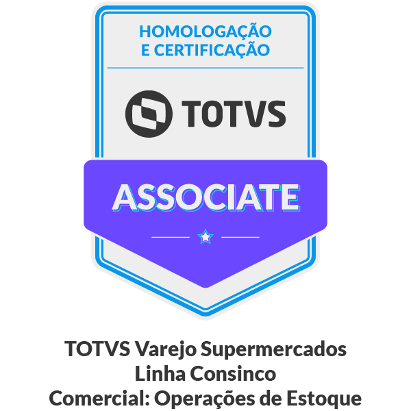 HCT Associate | TOTVS Varejo Supermercados - Linha Consinco - Comercial: Operações de Estoque