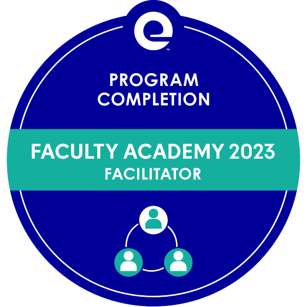 Facilitator Academy Program Completion
