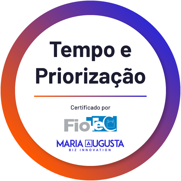 Gestão de tarefas - Tempo e Priorização