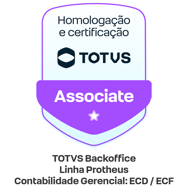 HCT Associate | TOTVS Backoffice - Linha Protheus - Contabilidade Gerencial (ECD/ECF)