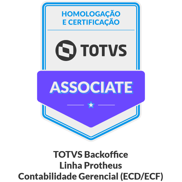 HCT Associate | TOTVS Backoffice - Linha Protheus - Contabilidade Gerencial (ECD/ECF)