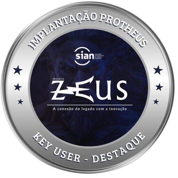 Key User Destaque - Projeto Zeus.