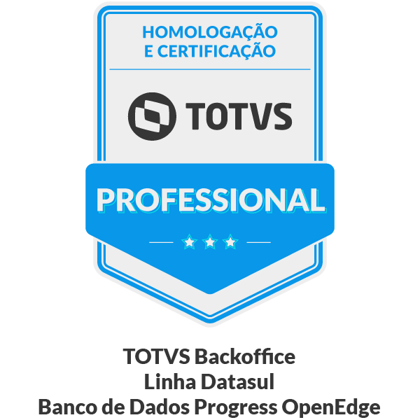 TOTVS Backoffice - Linha Datasul - Banco de Dados Progress OpenEdge
