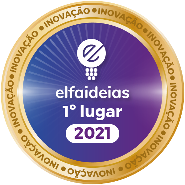 Selo Ouro de Inovação | 1º Lugar no Pitch Day | Elfa Ideias (2021)
