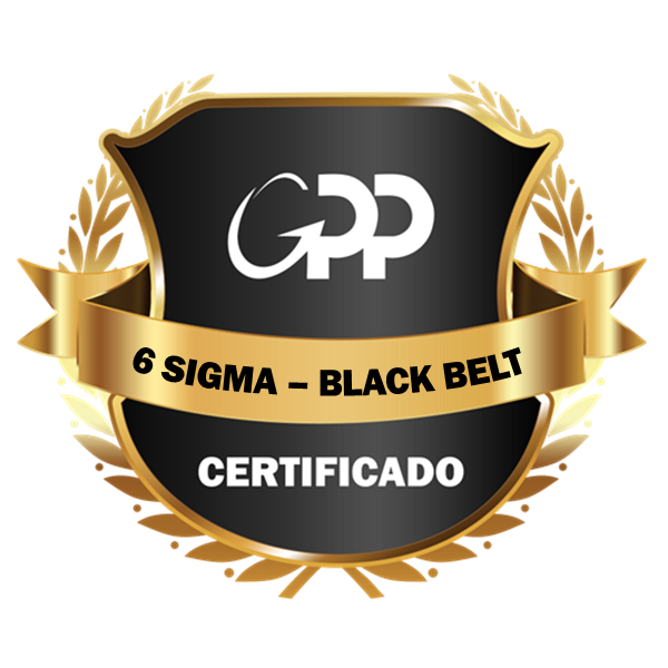BLACK BELT SEIS SIGMA - CERTIFICADO